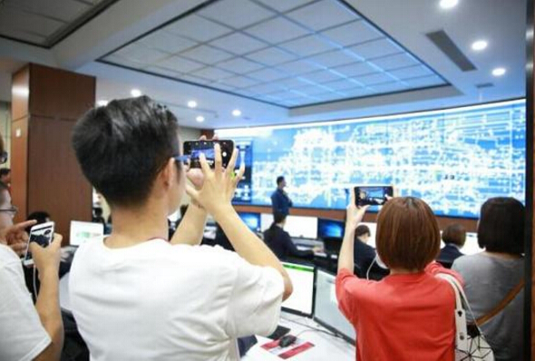 觀看公交智能化現場