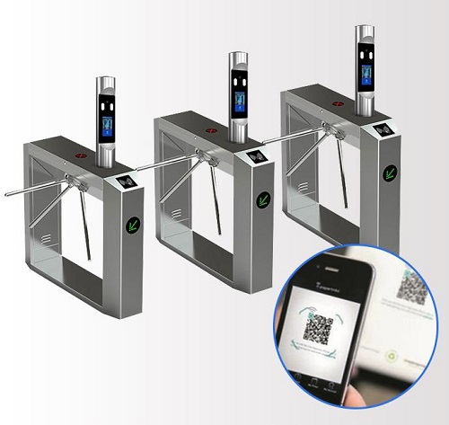 人臉識別測溫道閘機(jī)