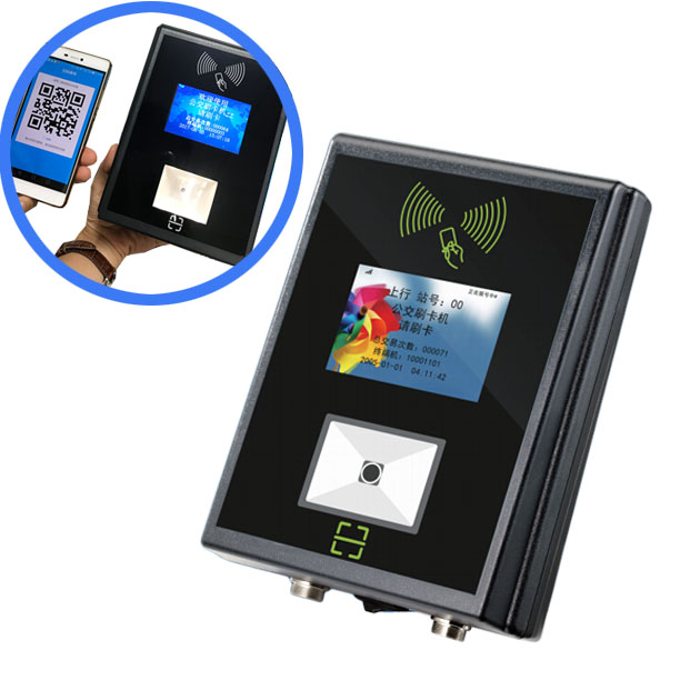老年卡掃碼支付公交刷卡機